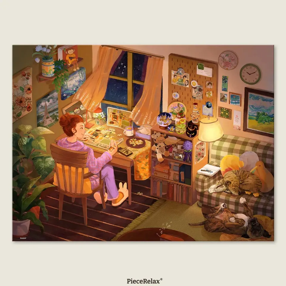 PieceRelax For the Love of Puzzles U1030 puzzle 1000 piese