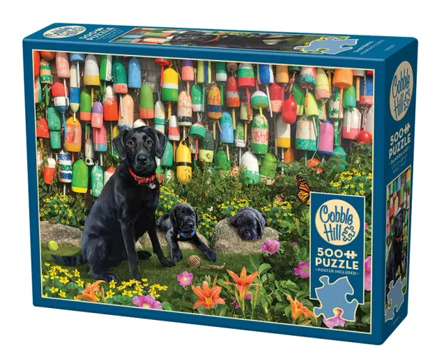 Cobble Hill Good Buoys puzzle 500 piese câini