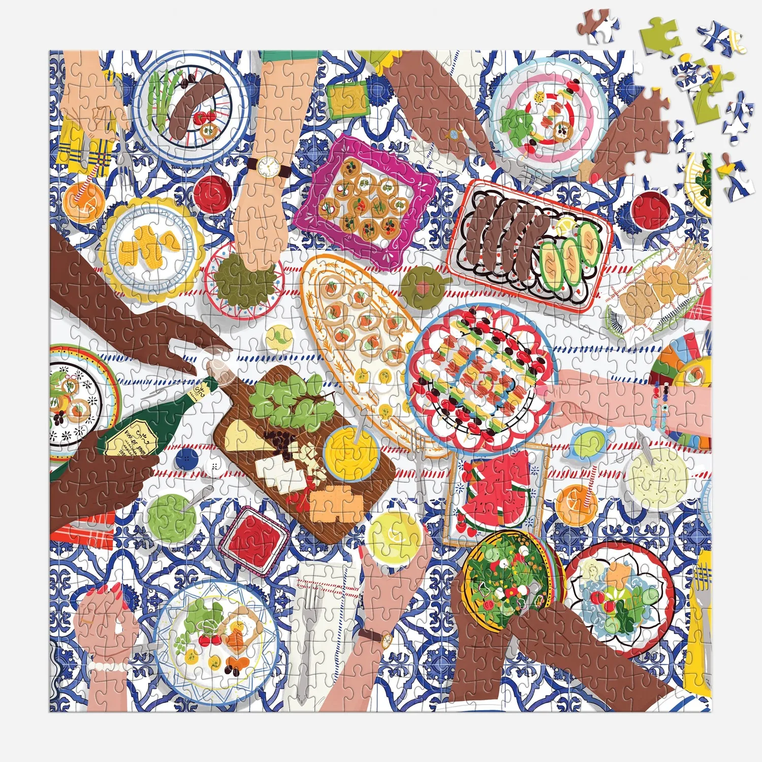 Mudpuppy Gather Together puzzle 500 piese 51x51 cm