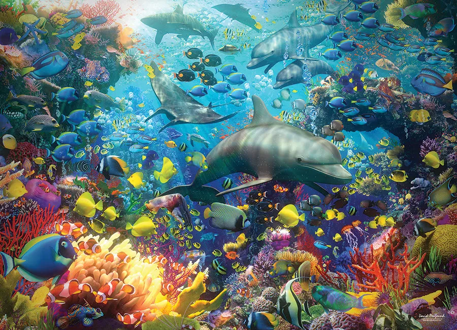 Cobble Hill Vibrant Sea puzzle 1000 piese ocean