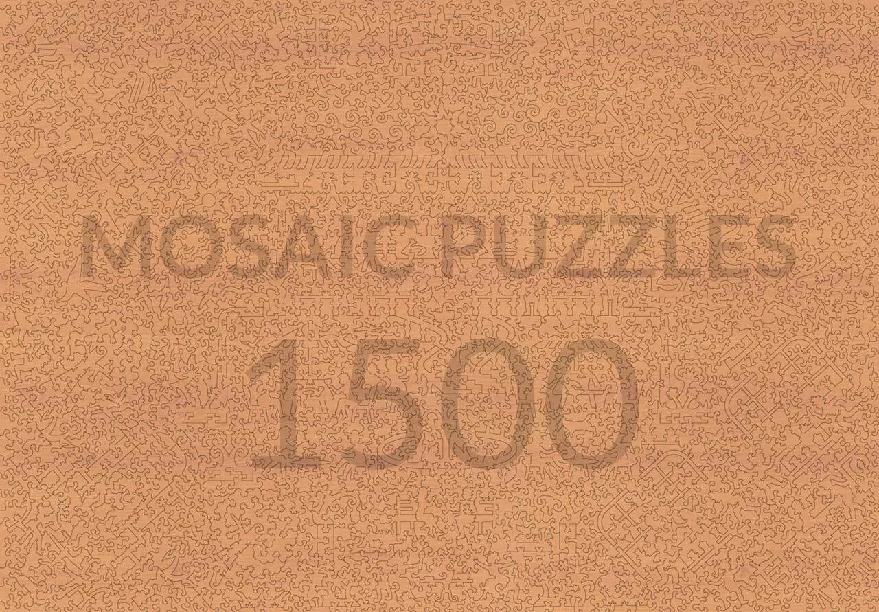 Mosaic Puzzles Afternoon Tea puzzle lemn 1000 piese flori