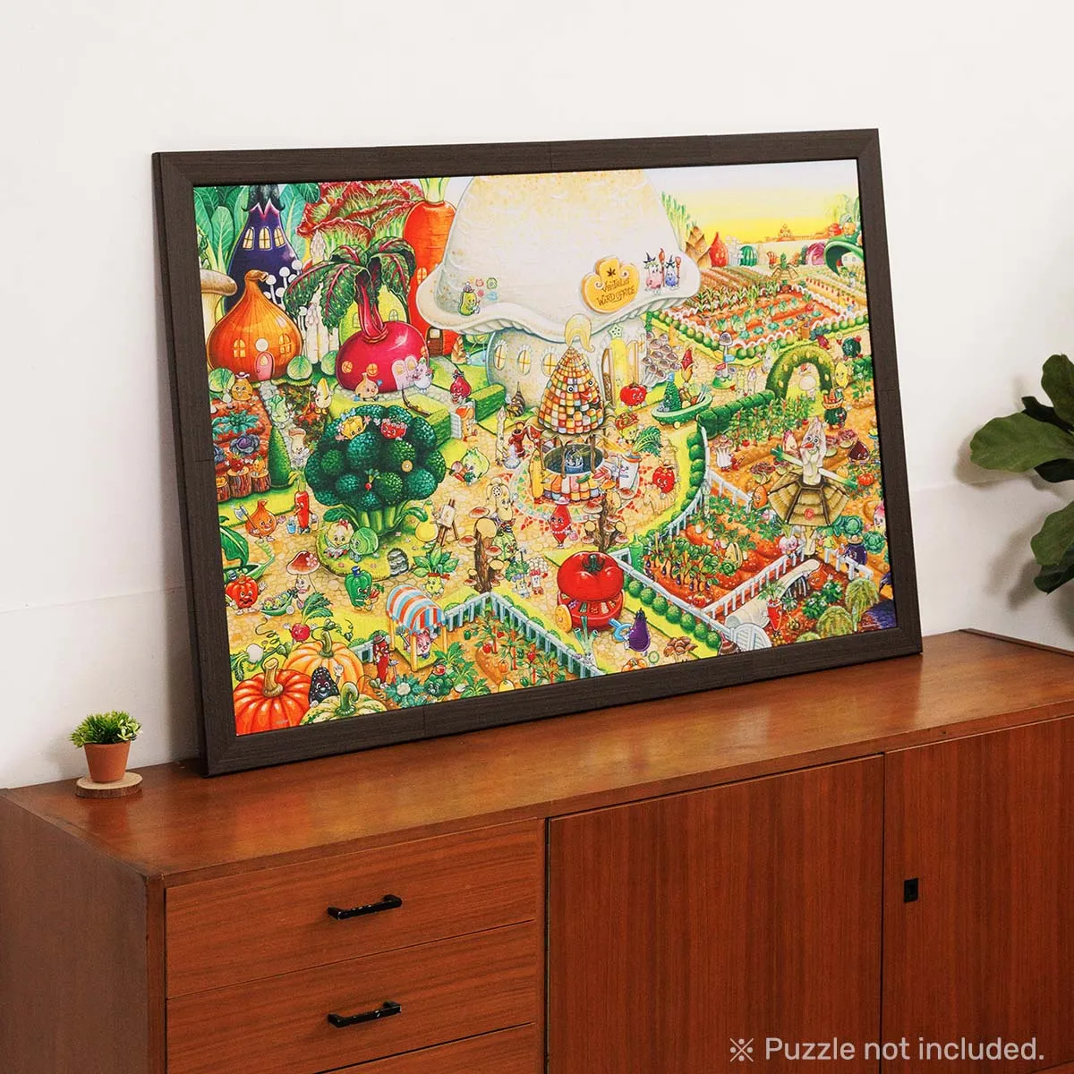 PieceRelax rama puzzle PieceClicks 2000 piese maro inchis