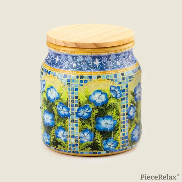 PieceRelax Puzzle Jar The Baby Blue Eyes BB1049 mini puzzle flori