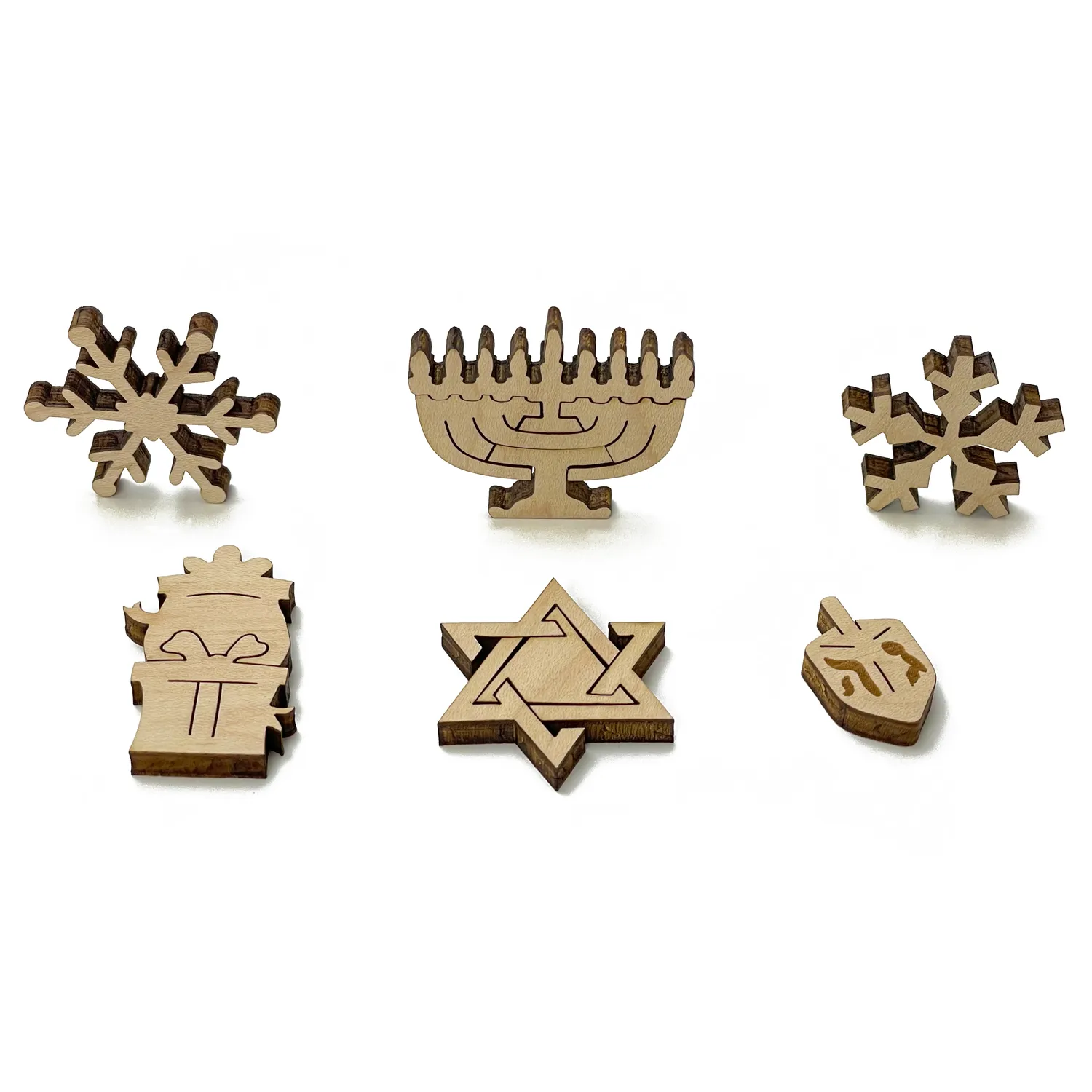 Hidden Piece Holiday House puzzle 538 piese Craciun