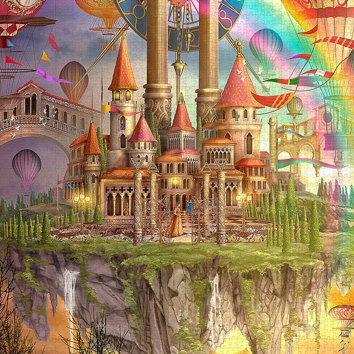 PieceRelax Tarot Town U1200 puzzle 4032 piese fantasy