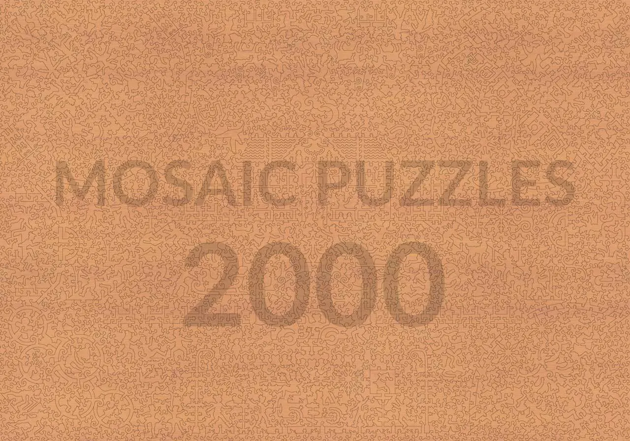 Mosaic Puzzles Frozen Tides puzzle lemn 1000 piese iarna