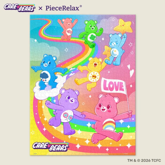 PieceRelax PieceClicks Love Rainbow Road U1155 puzzle 1008p