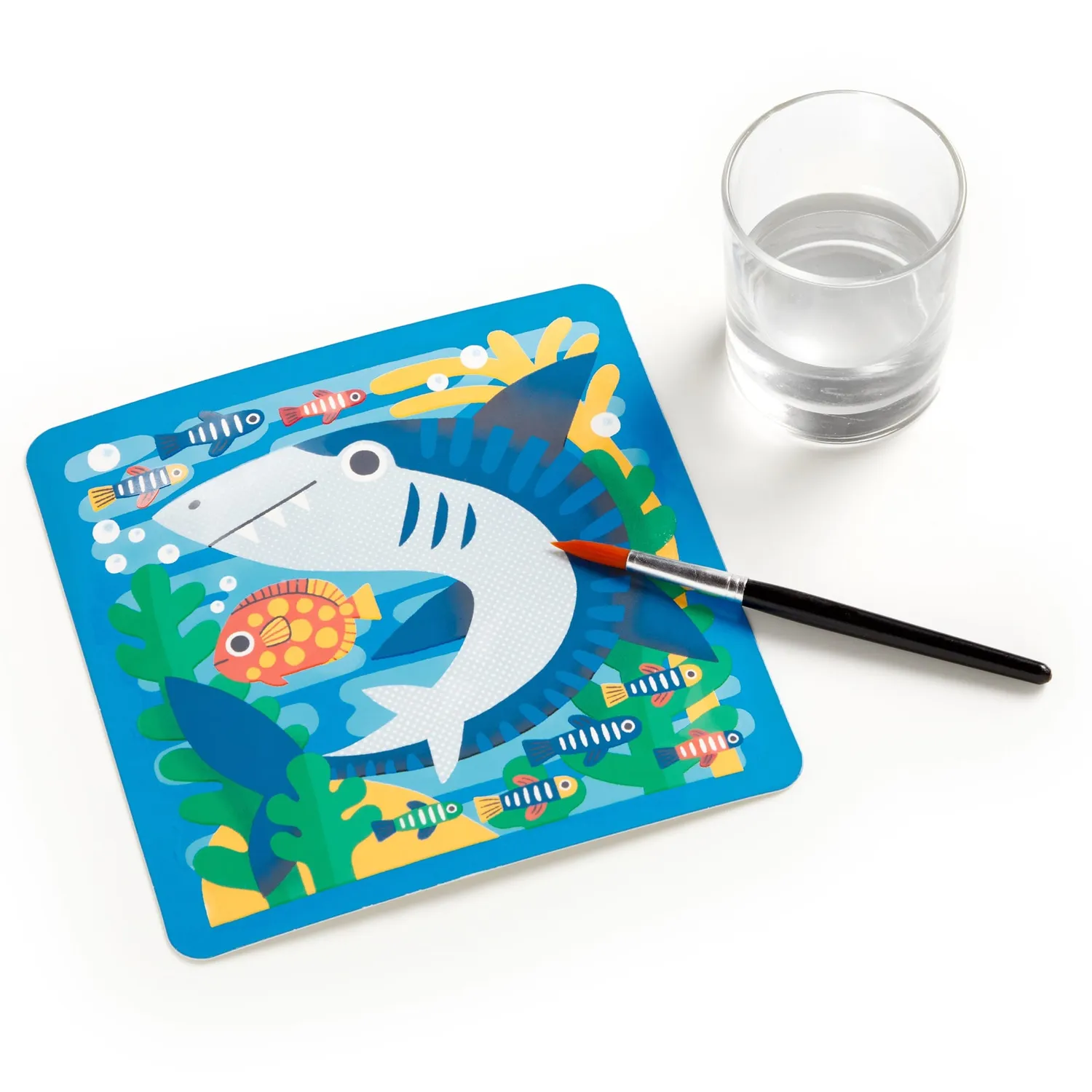 Mudpuppy Color Magic Under the Sea kit pictura cu apa