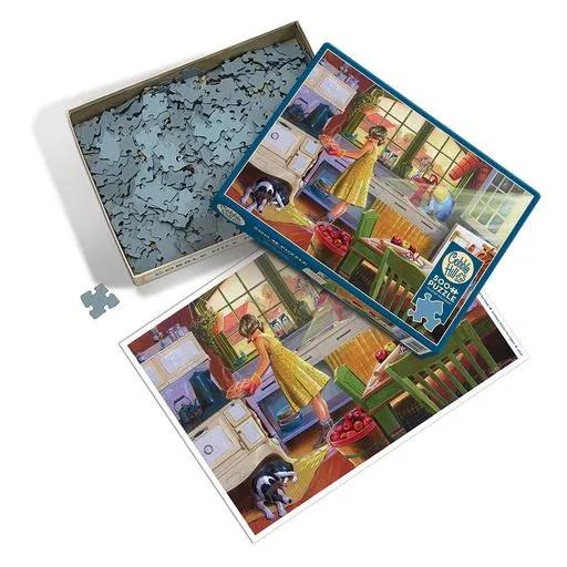Cobble Hill Apple Pie Kitchen puzzle 500 piese
