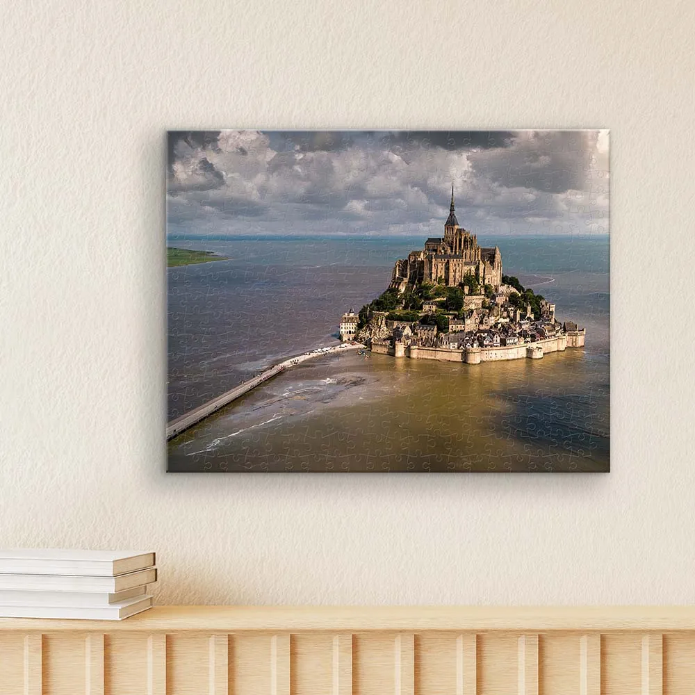 PieceRelax HN1313 puzzle canvas Mont Saint Michel
