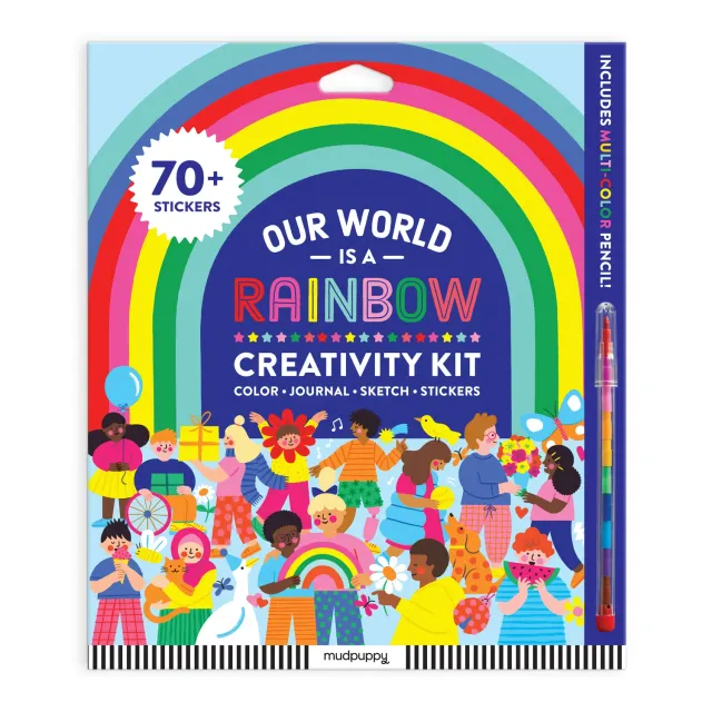 Mudpuppy Our World is a Rainbow set creativitate curcubeu