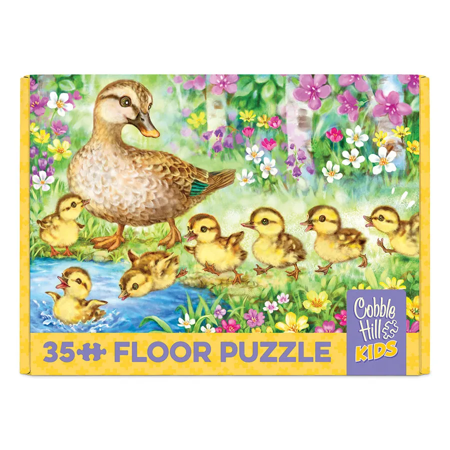 Cobble Hill Ducklings puzzle podea 35 piese rătute