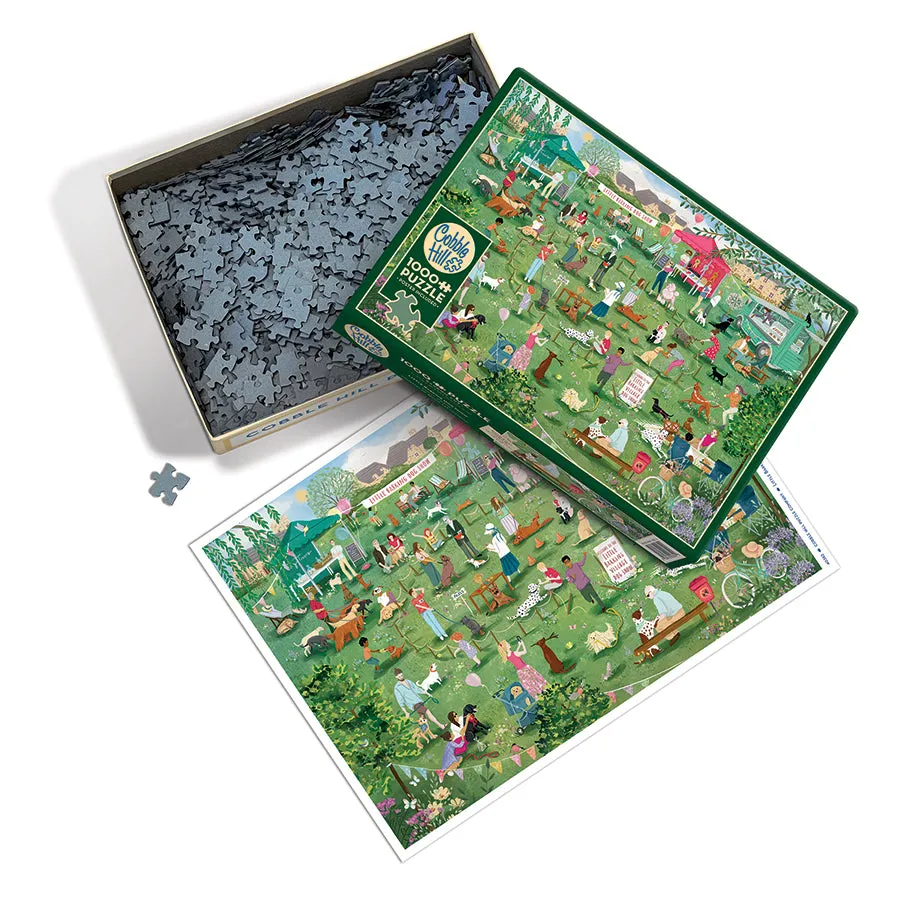 Cobble Hill Little Barking Dog Show puzzle 1000 piese concurs