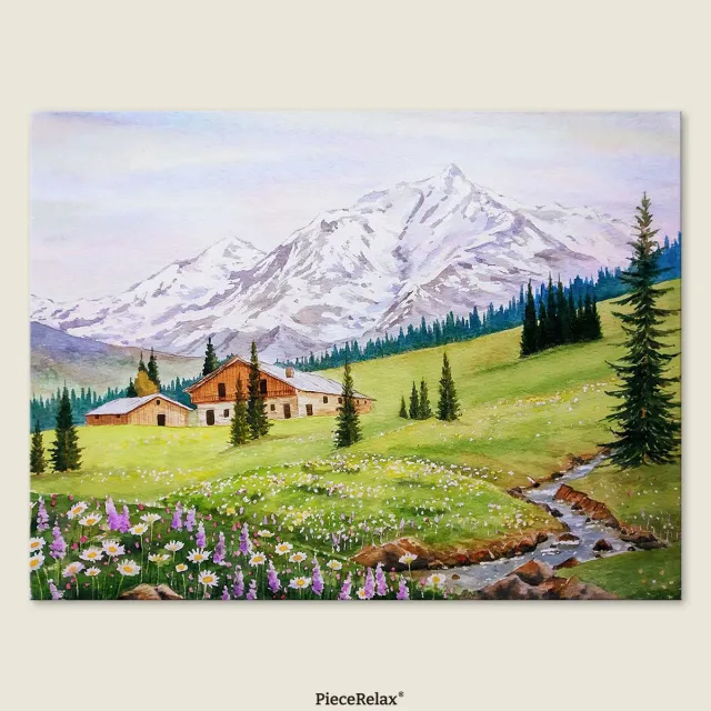 PieceRelax Mountainous Tranquility U1142 puzzle 1000 piese