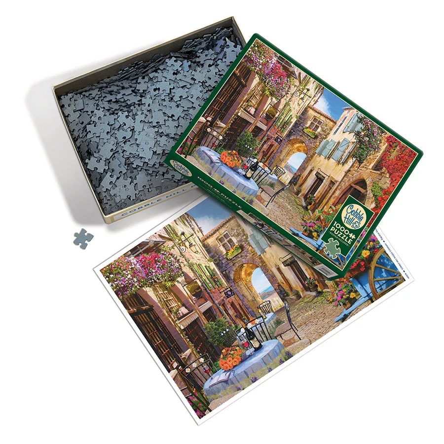 Cobble Hill French Village puzzle 1000 piese romantic