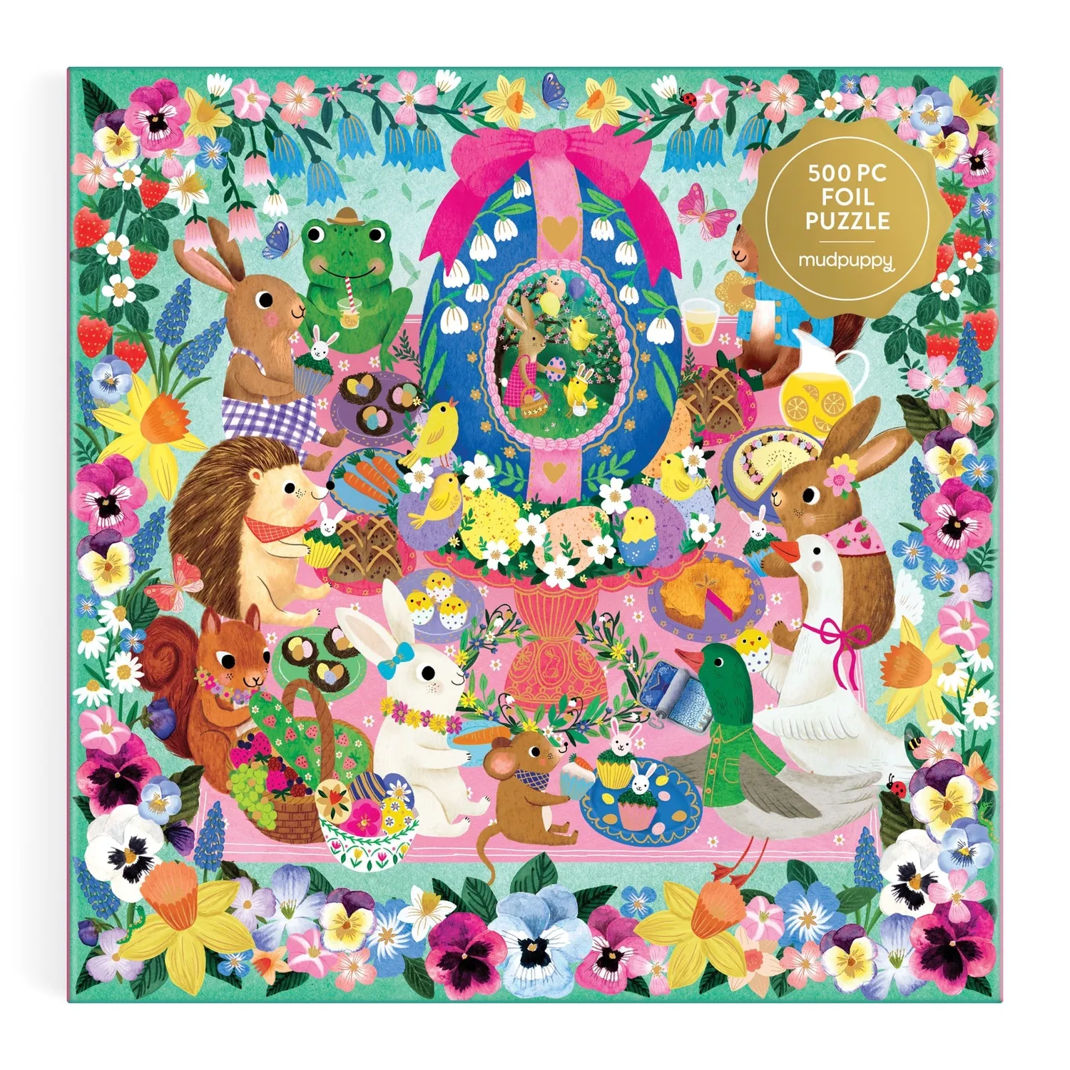 Mudpuppy Egg-cellent Day puzzle 500 piese foil 51x51 cm