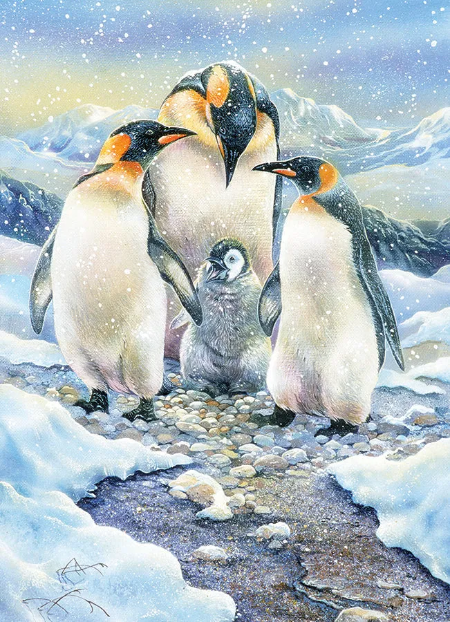 Cobble Hill Family Pieces Penguin Family puzzle 350 piese