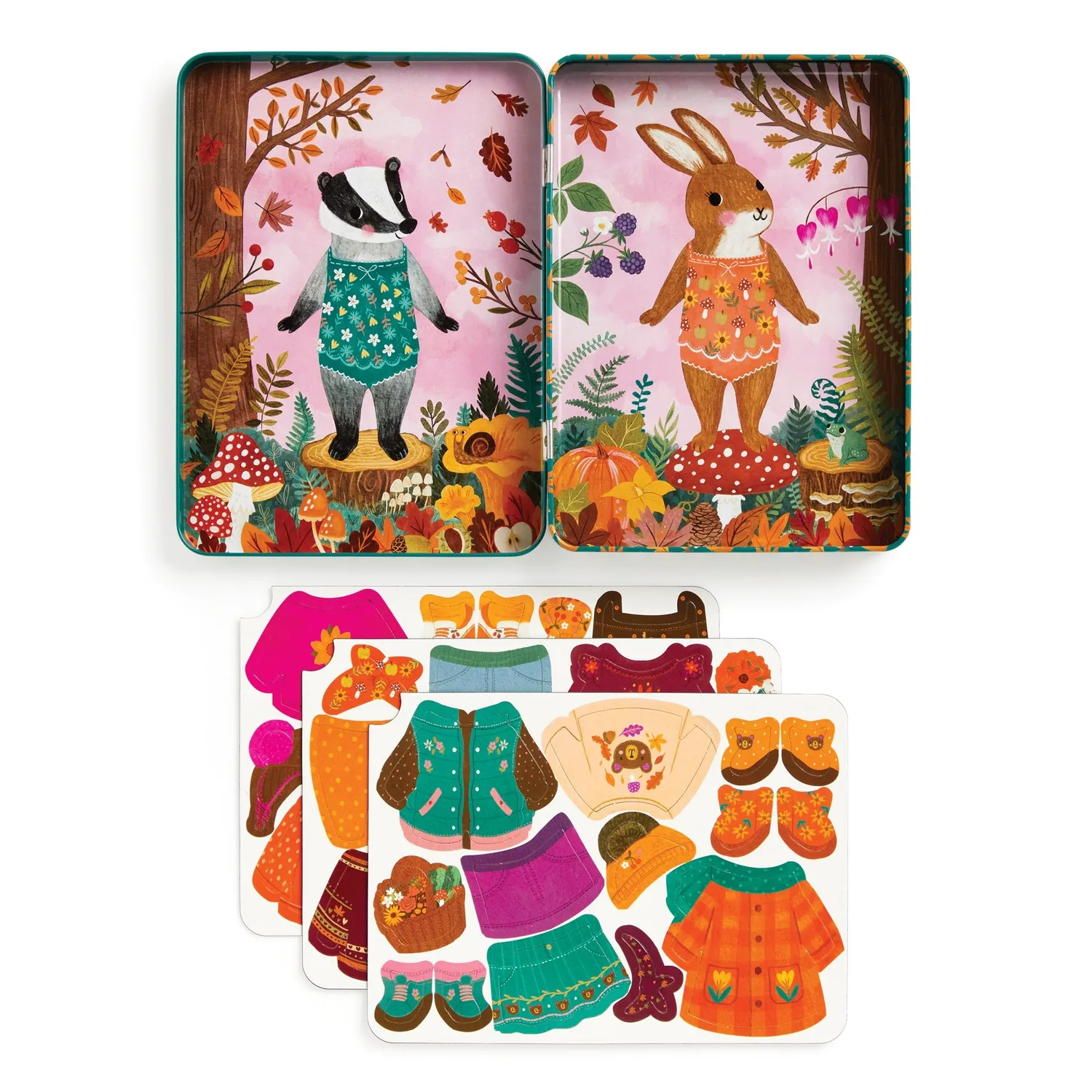 Mudpuppy Folklore Forest joc magnetic 45 magneți