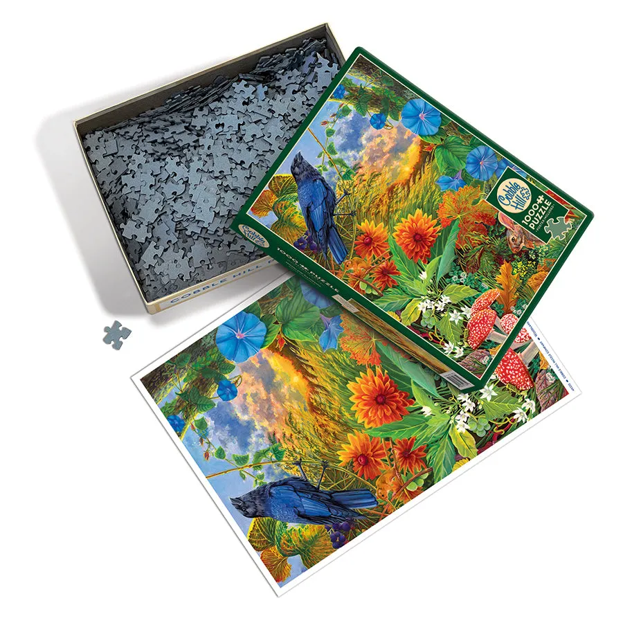 Cobble Hill Woodland Gathering puzzle 1000 piese pădure