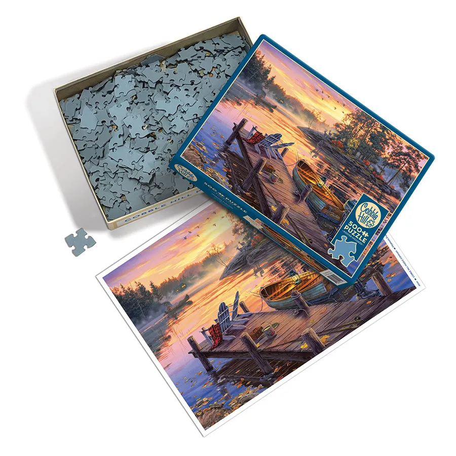 Cobble Hill Morning Paradise puzzle 500 piese lac