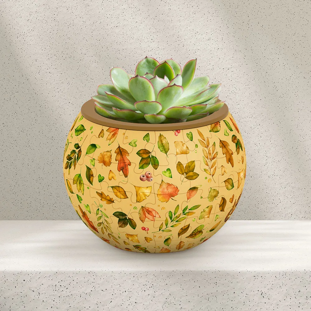 PieceRelax Puzzle Planter Elegant Green K1105 ghiveci puzzle plante