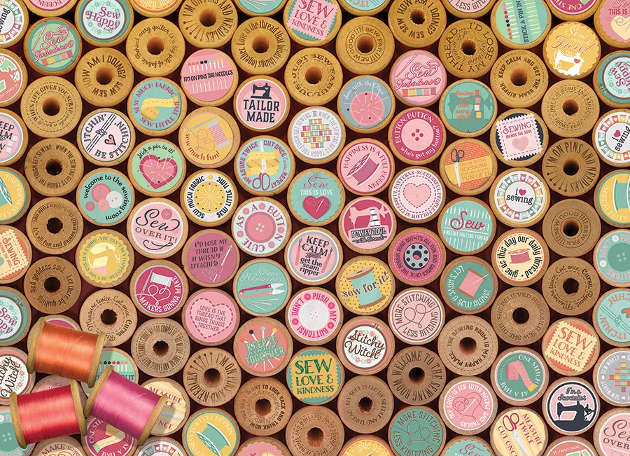 Cobble Hill Sew Happy puzzle 1000 piese cusut
