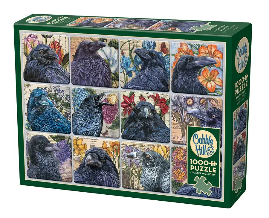 Cobble Hill A Constable of Ravens puzzle 1000 piese corbi