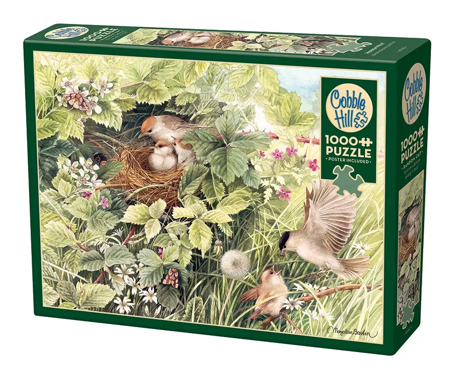 Cobble Hill Hidden Nest puzzle 1000 piese pasari