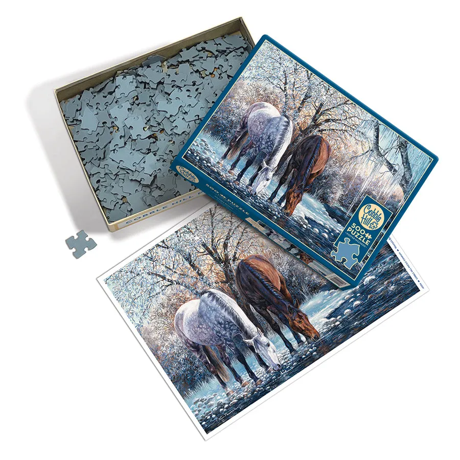 Cobble Hill Winter's Beauty puzzle 500 piese cai