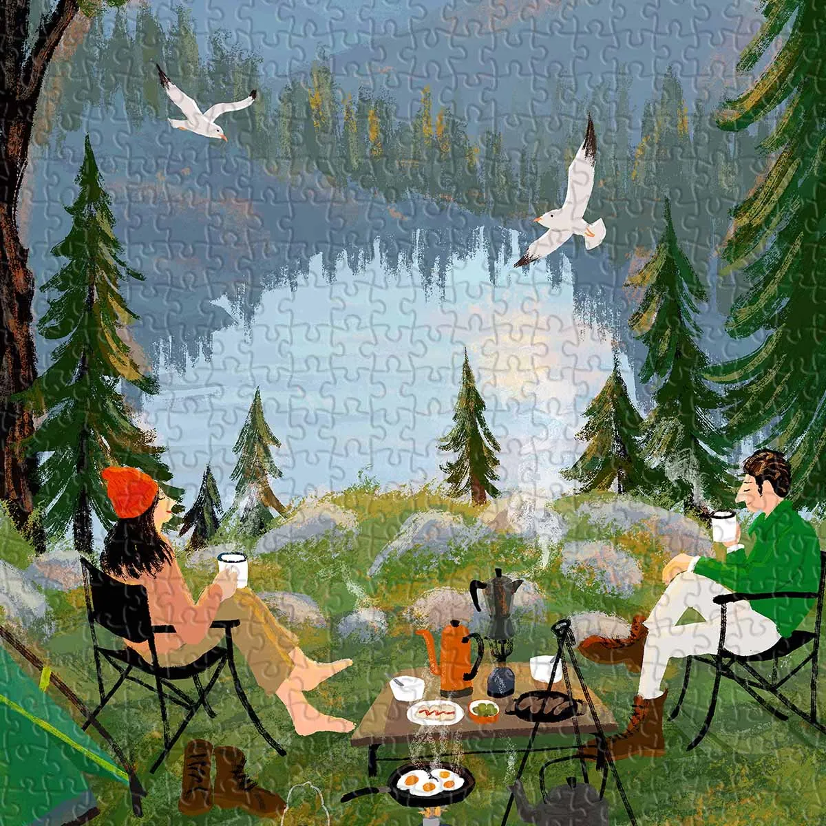 PieceRelax PieceClicks U1209 puzzle 1008 piese rasarit