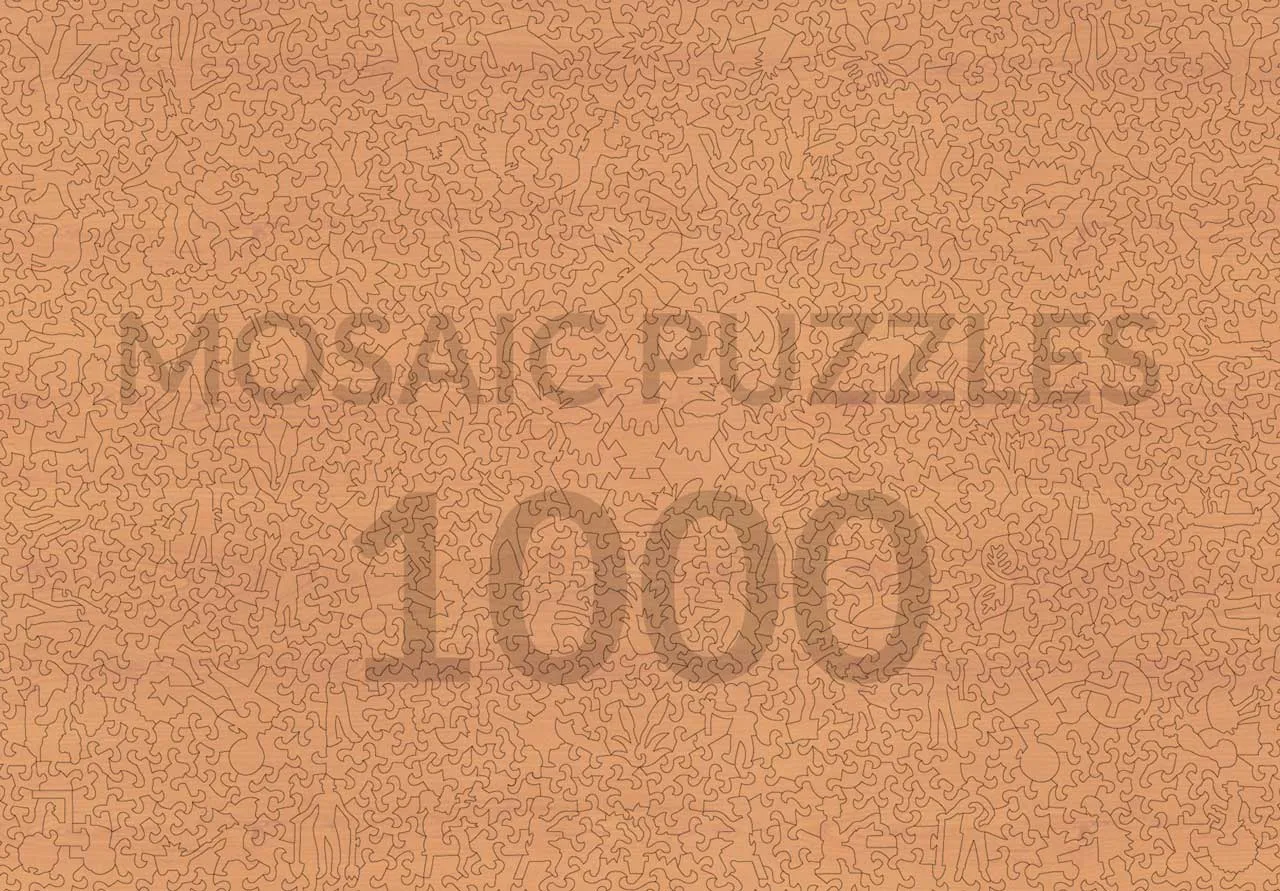 Mosaic Puzzles Intricate Insects puzzle lemn 50 piese copii