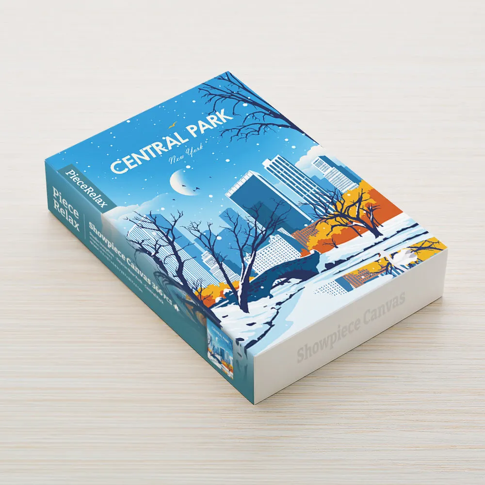 PieceRelax Central Park HN1404 puzzle canvas iarna