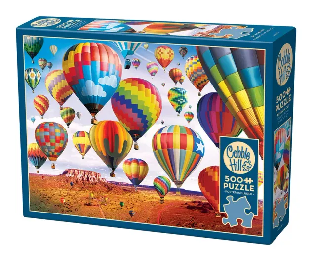 Cobble Hill Up in the Air puzzle 500 piese baloane