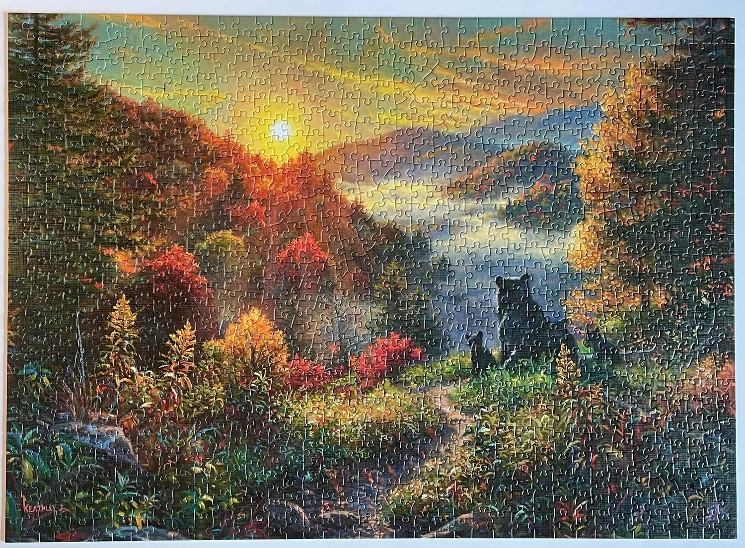 Cobble Hill New Day puzzle 1000 piese cu urși