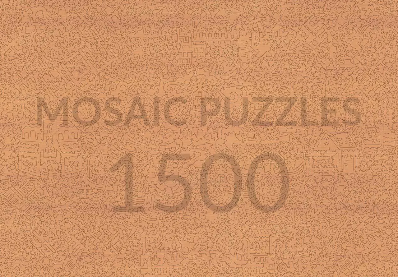 Mosaic Puzzles Cycling Around Amsterdam puzzle 100 piese canal