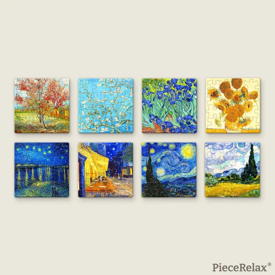 PieceRelax Puzzle Magnet D1600 puzzle magnet Van Gogh