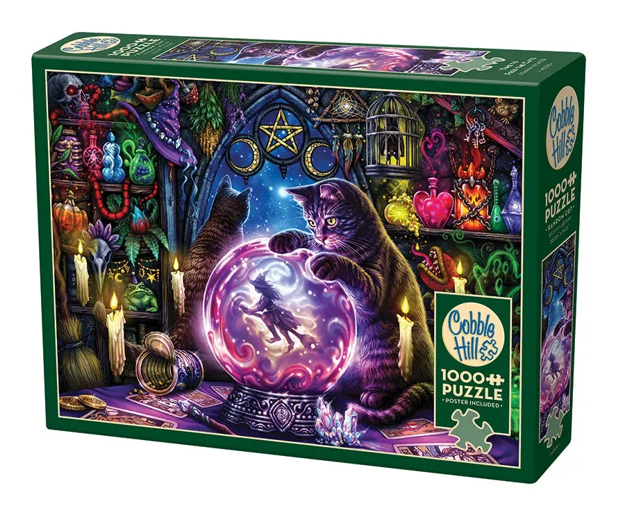Cobble Hill Time to Feed the Cats puzzle 1000 piese magic