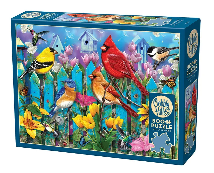Cobble Hill On the Fence puzzle 500 piese pasari
