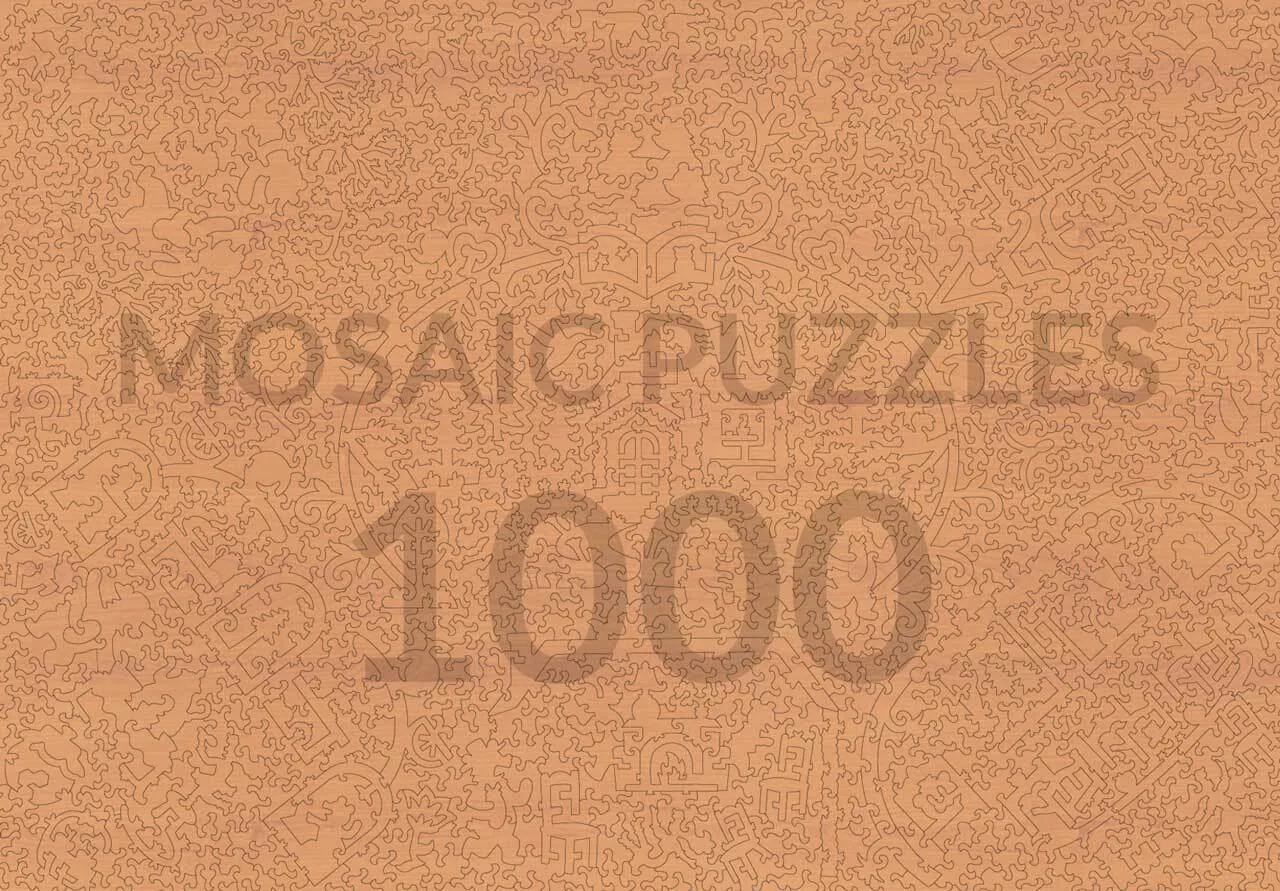 Mosaic Puzzles Goldilocks puzzle lemn 50 piese copii ursi