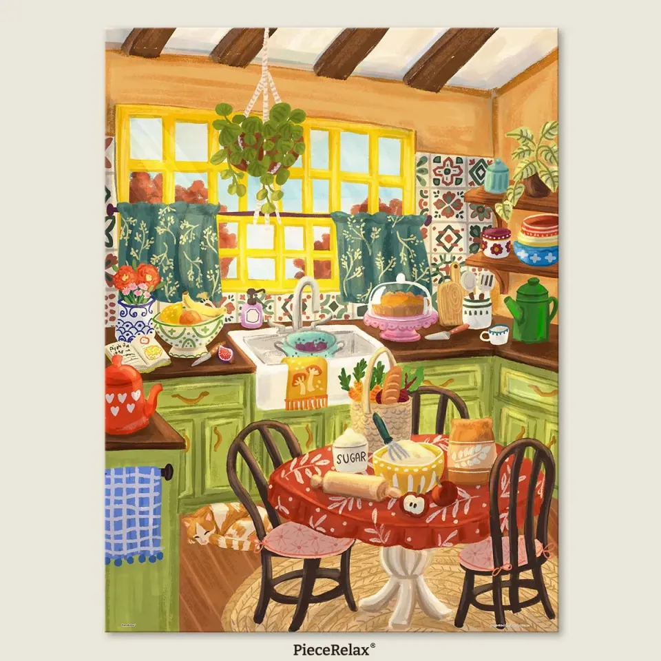 PieceRelax PieceClicks U1093 puzzle 1008 piese bucatarie