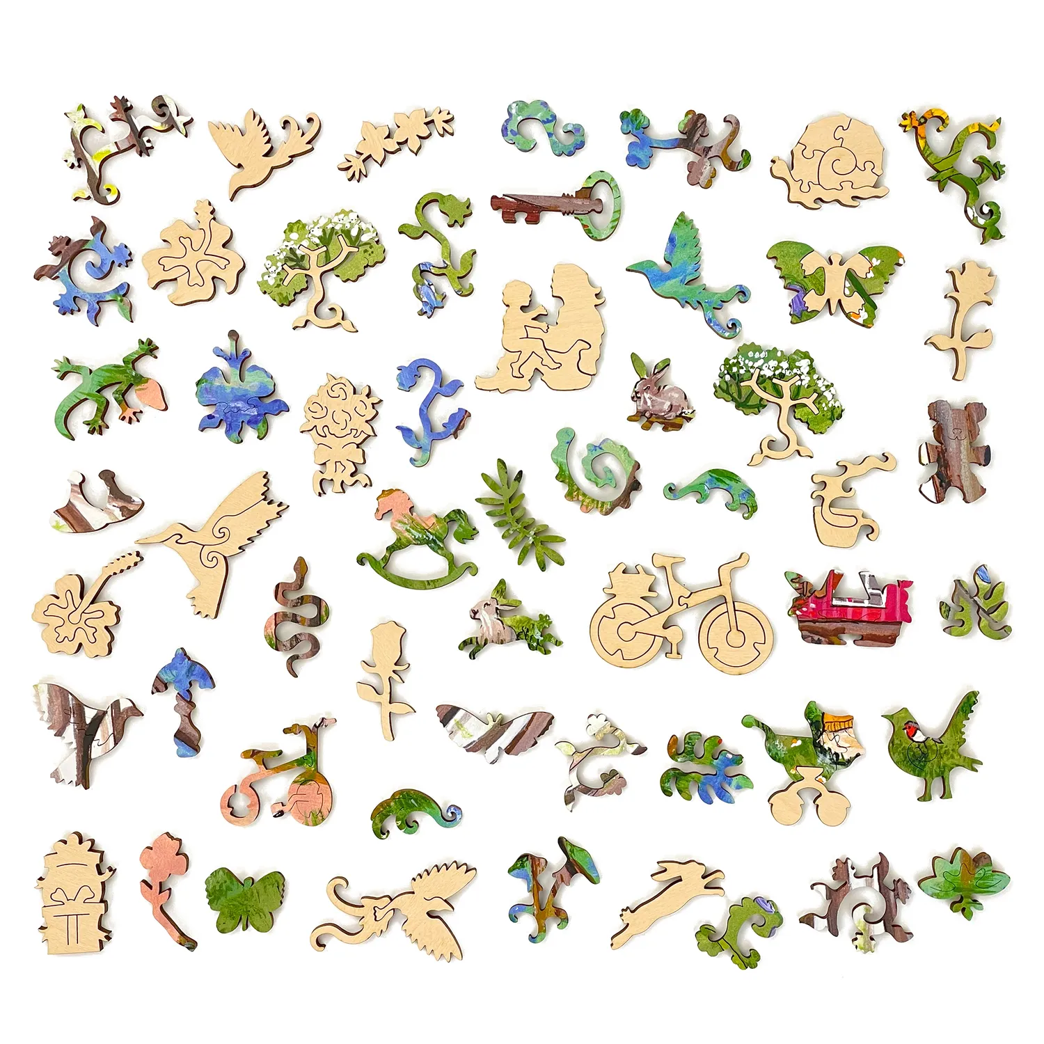 Hidden Piece Puzzles Spring in The Forest puzzle 526 piese 33x43 cm