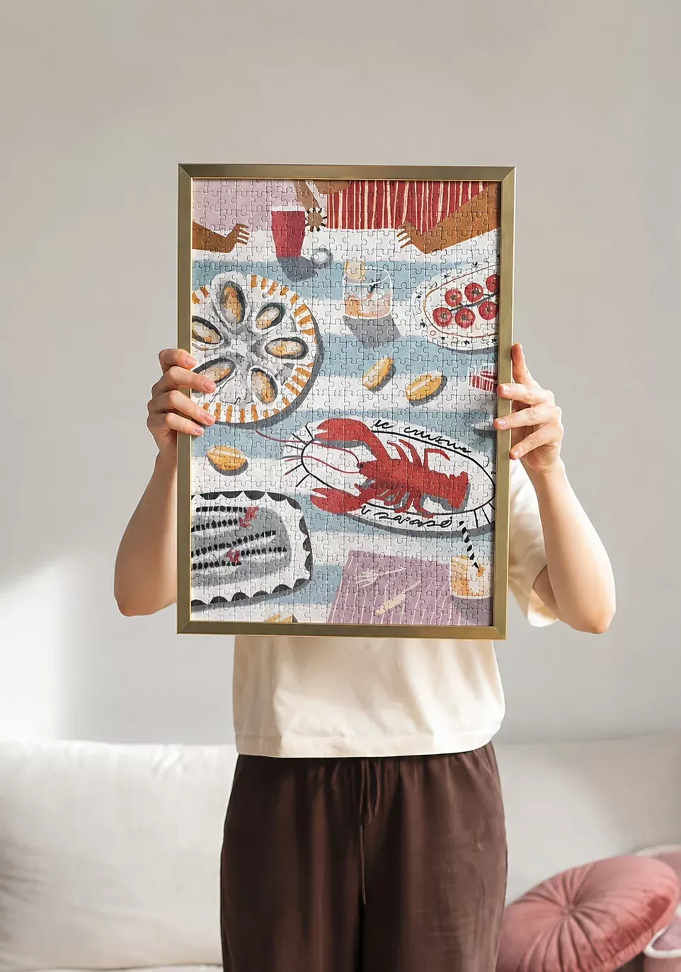 Muno Puzzle The Oysters puzzle 500 piese marin