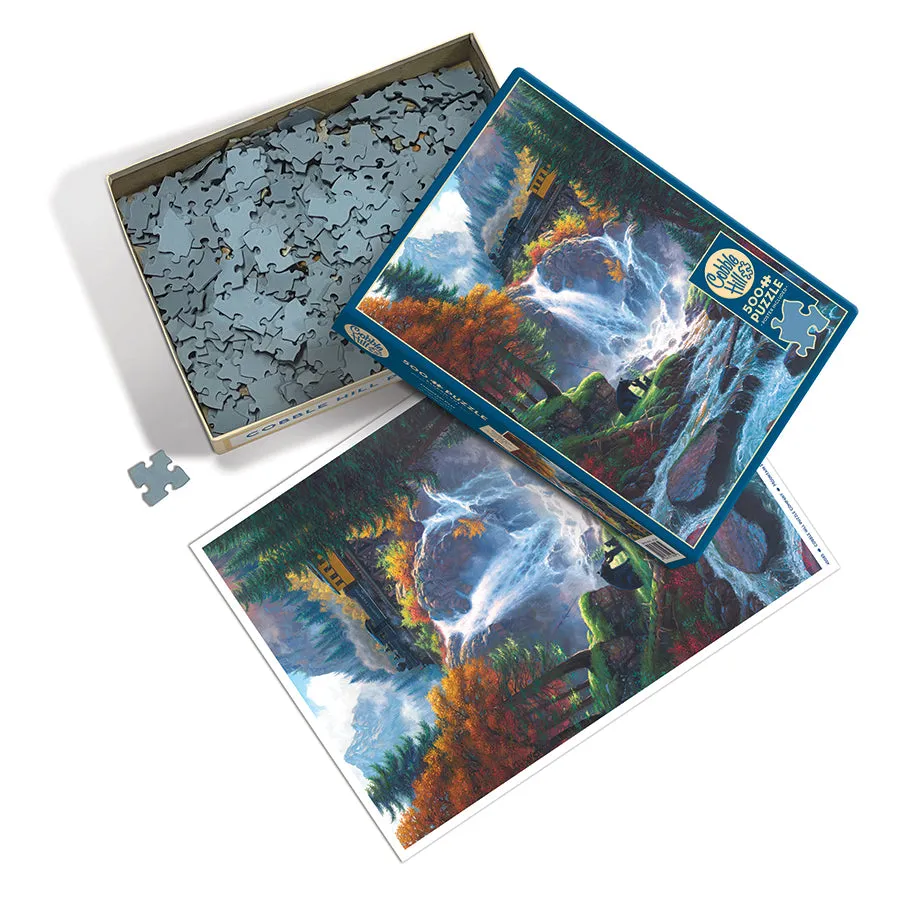 Cobble Hill Mountain Pass puzzle 500 piese toamna