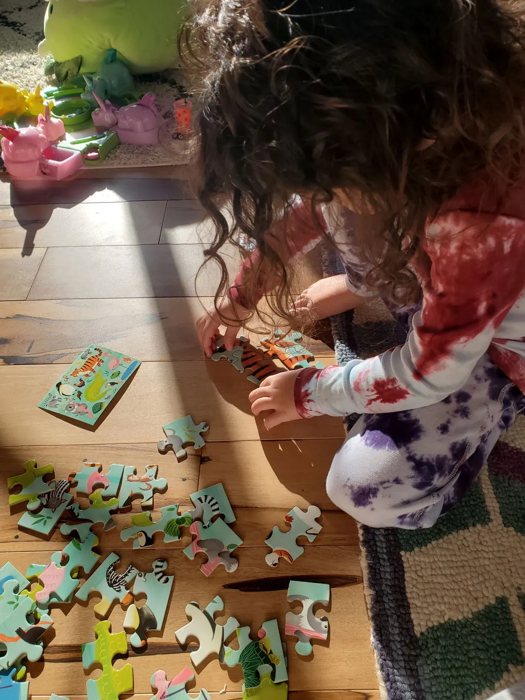 Mudpuppy Animals of the World puzzle 36 piese de voiaj