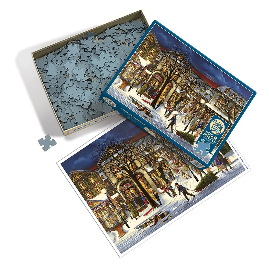 Cobble Hill Tis the Season puzzle 500 piese Crăciun