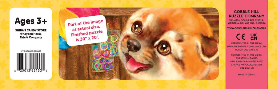 Cobble Hill Shiba's Candy Store puzzle podea 35 piese