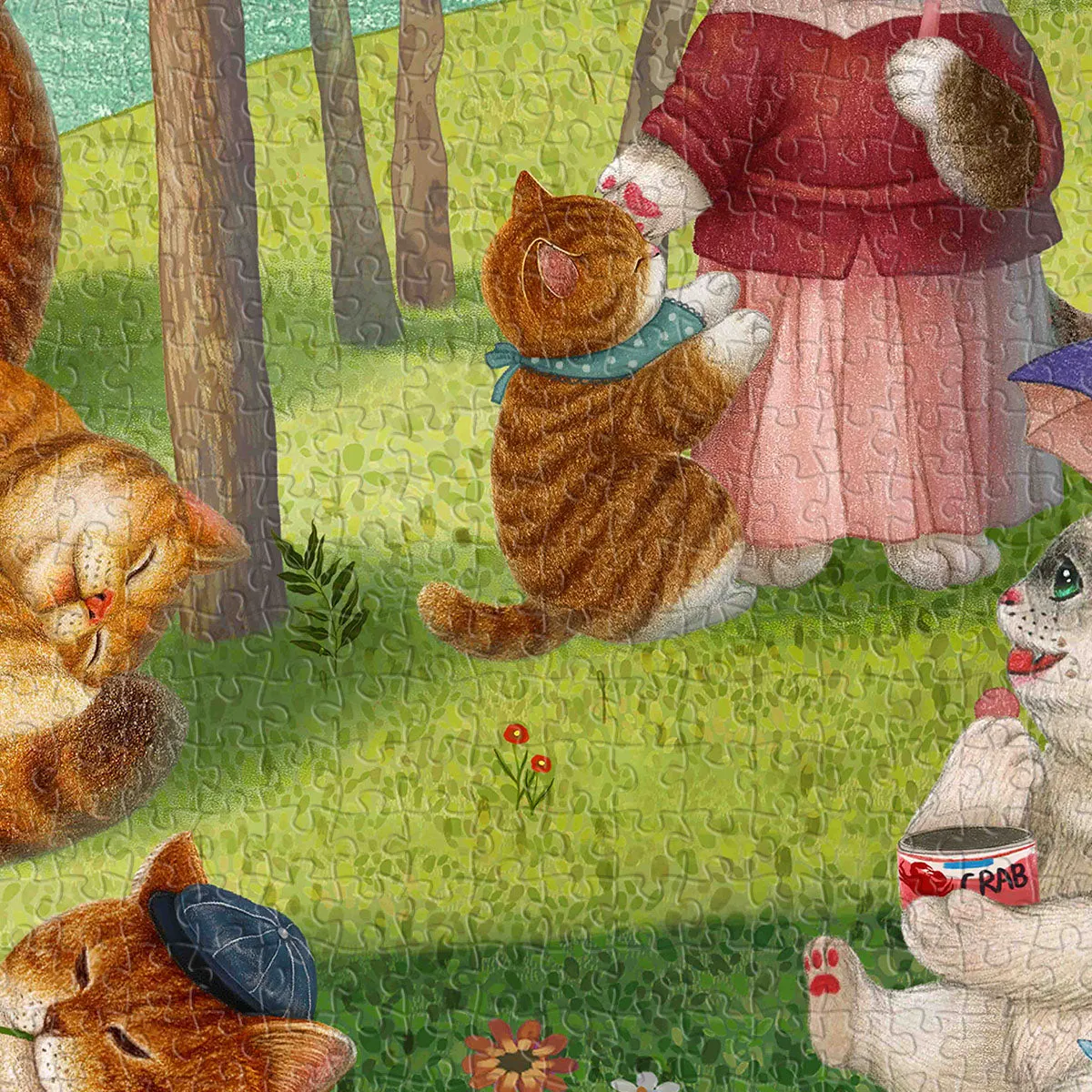 PieceRelax PieceClicks A Sunday Afternoon Island Cat U1104 puzzle 2000 piese