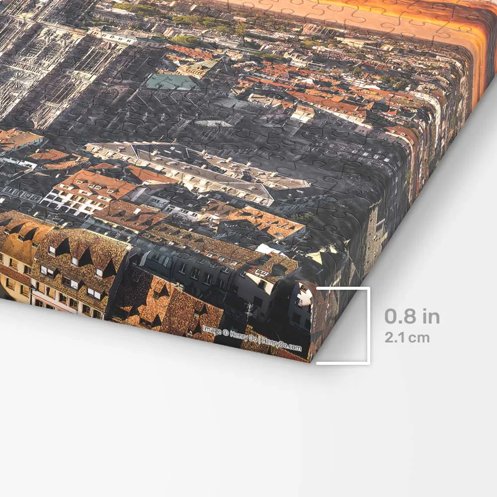 PieceRelax Strasbourg HN1312 puzzle canvas catedrala