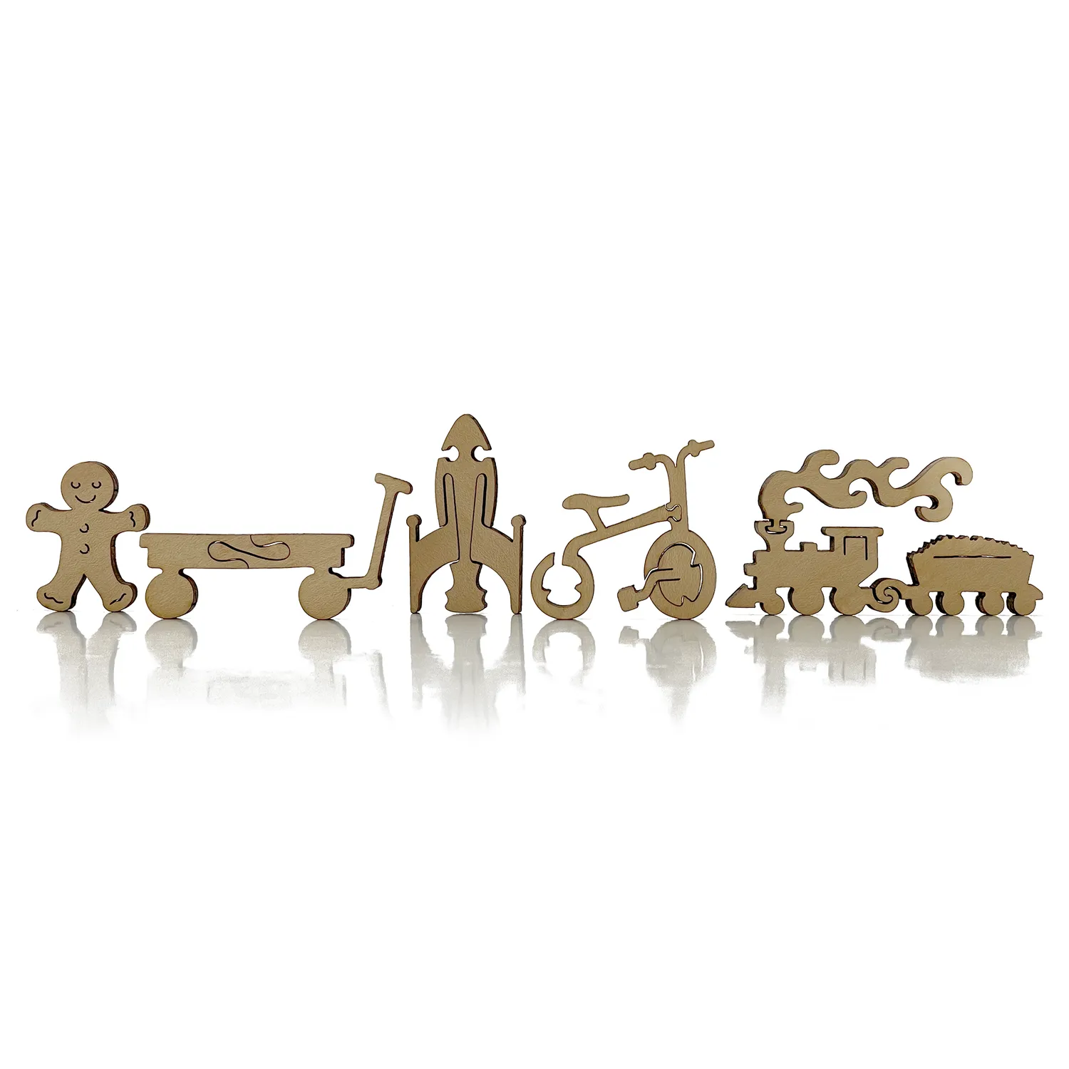 Hidden Piece Holiday House puzzle 538 piese Craciun