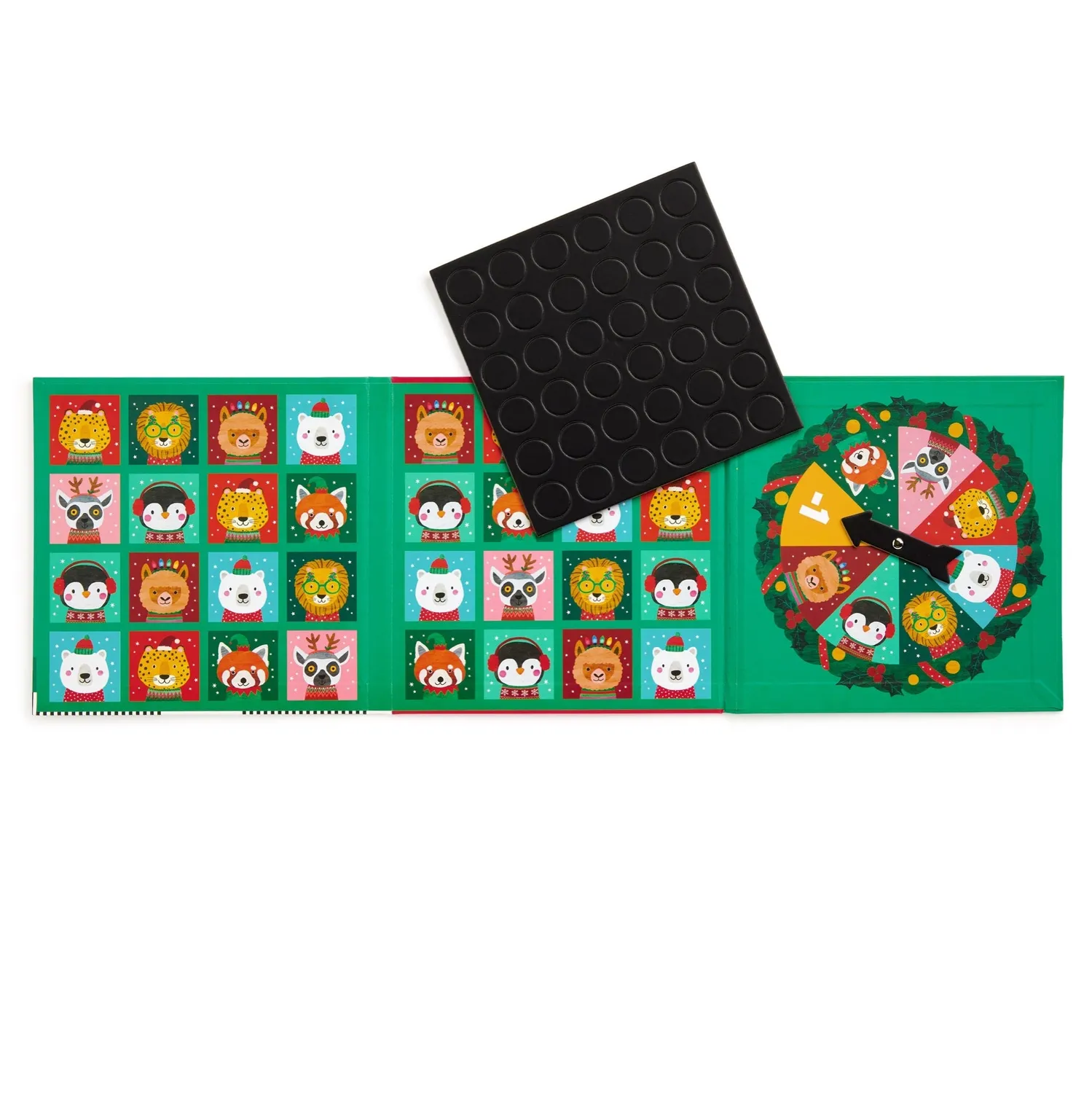 Mudpuppy Merry Bingo joc bingo magnetic 2 jucători
